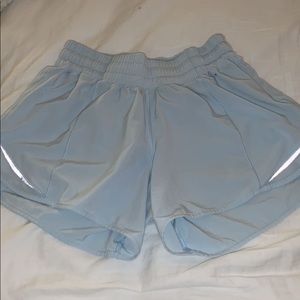 Lululemon baby blue shorts